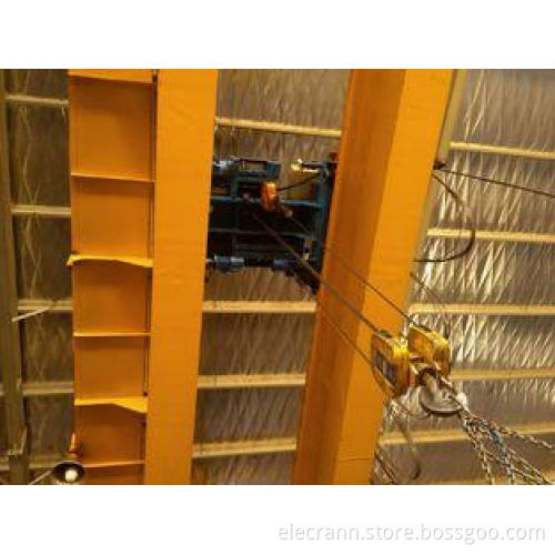 Euro Model Double Girder Wire Rope Electric Crane Hoist For